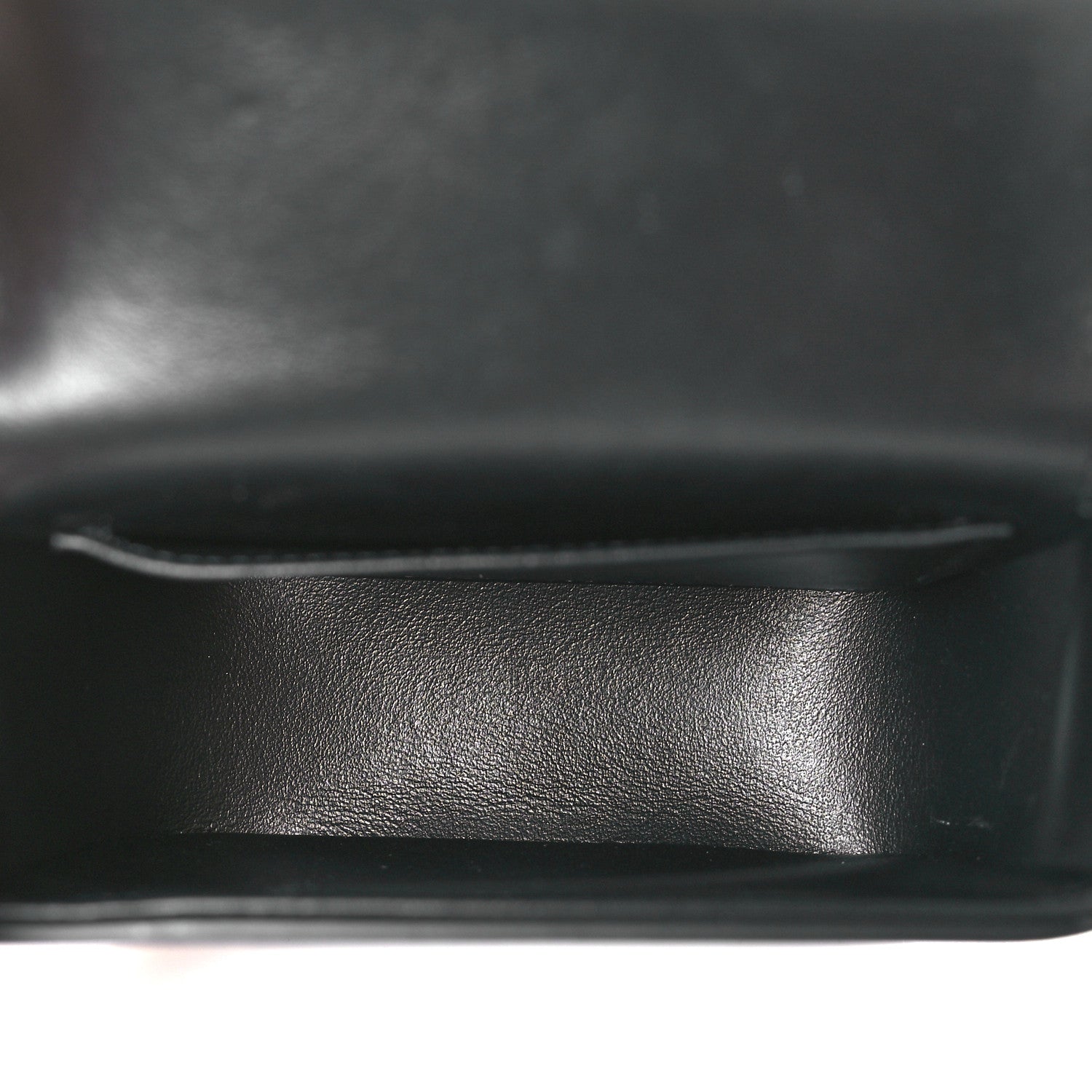 Celine Shiny Calfskin Mini Chain Claude Black 5 of 8