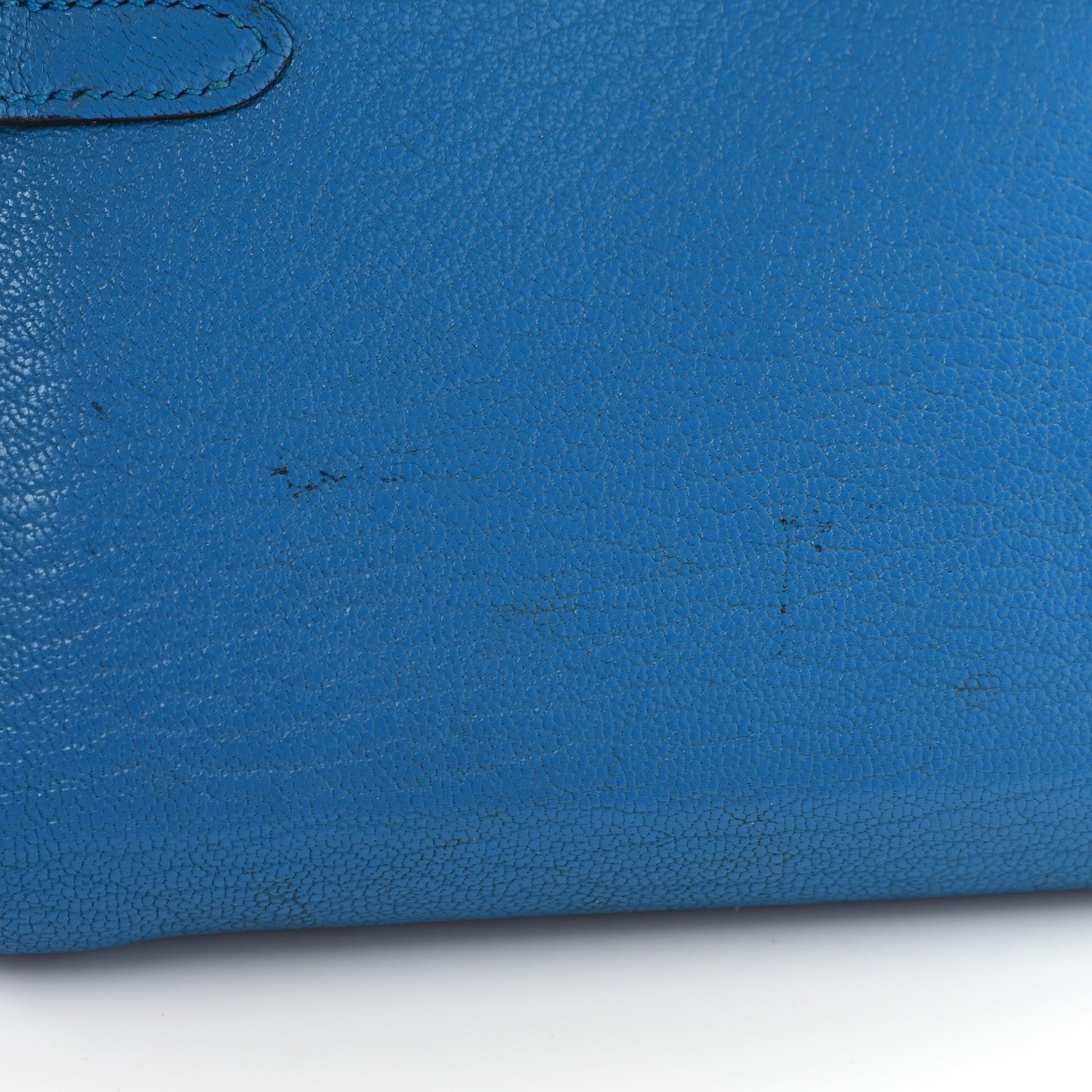 Hermes Chevre Mysore Kelly Longue Wallet Bleu Zanzibar 12 of 15