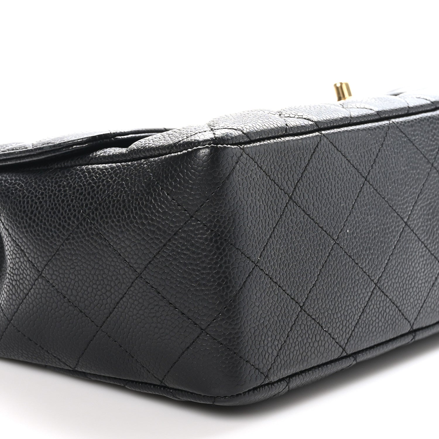 Chanel Caviar Quilted Jumbo Single Flap Black 9 of 10
