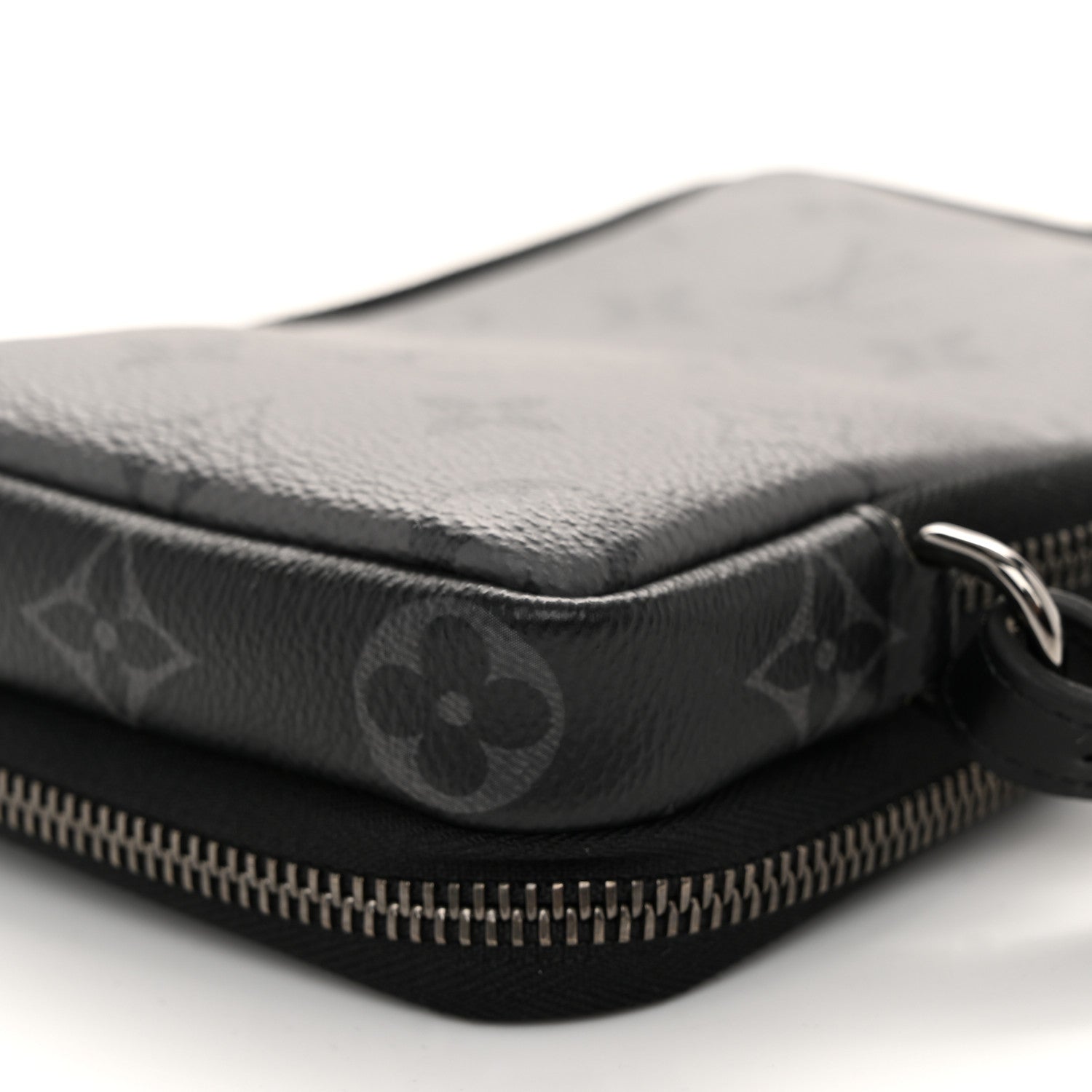 Louis Vuitton Monogram Eclipse Reverse Double Phone Pouch 10 of 12