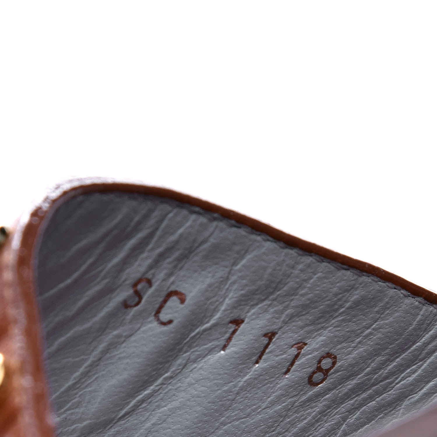 Louis Vuitton Calfskin Monogram Passenger Flat Sandals 36 Cognac 9 of 10