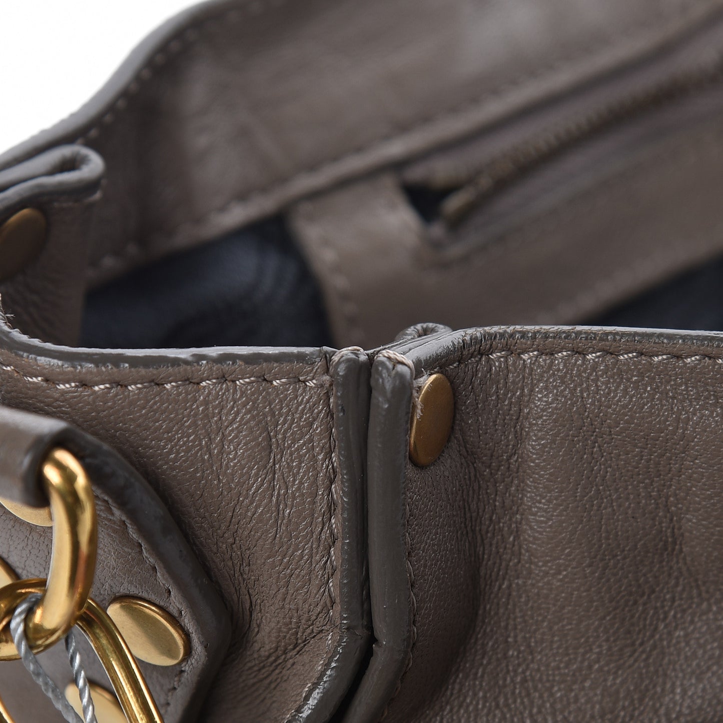 Lambskin Medium PS1 Satchel Smoke