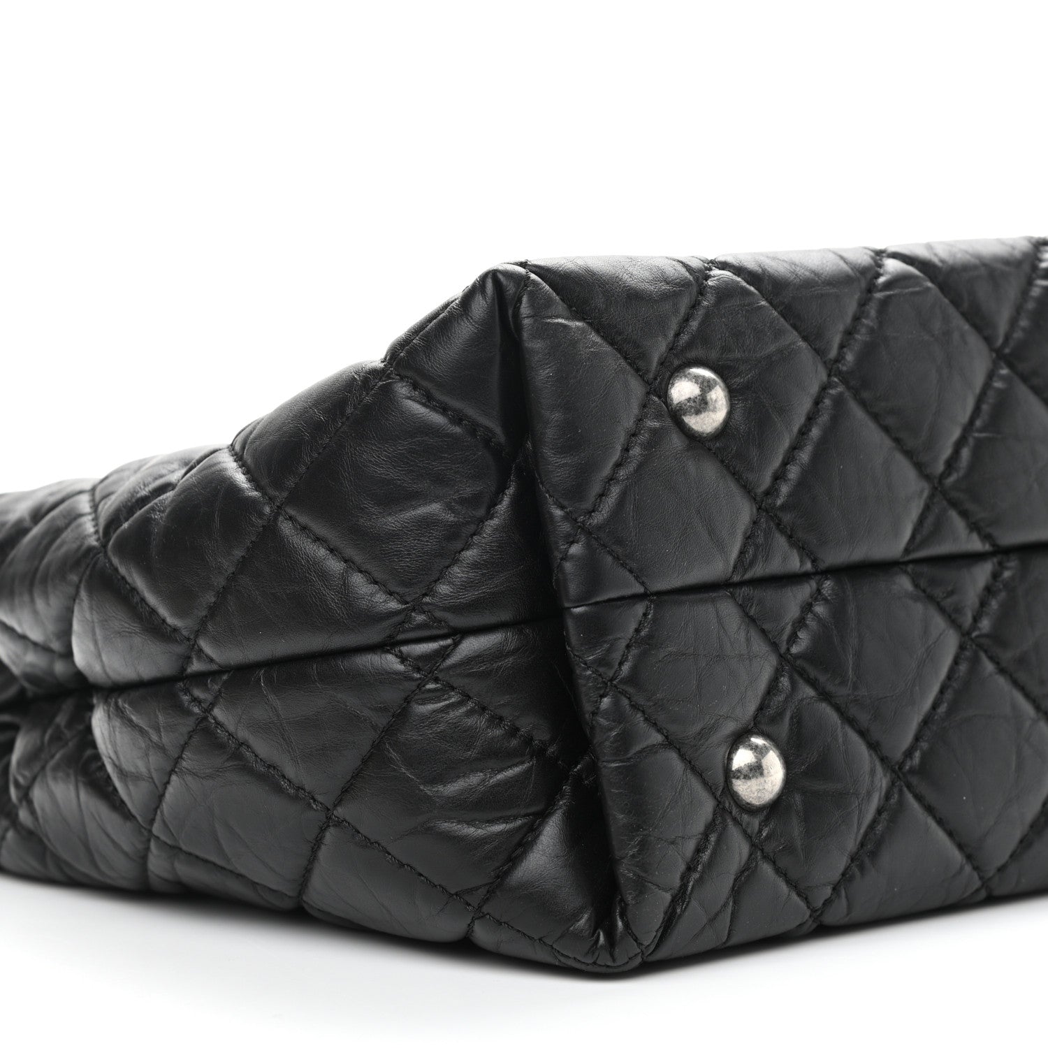 Chanel Aged Calfskin Reissue 2.55 Tote Black 8 of 9