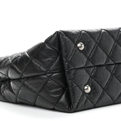 Chanel Aged Calfskin Reissue 2.55 Tote Black 8 of 9