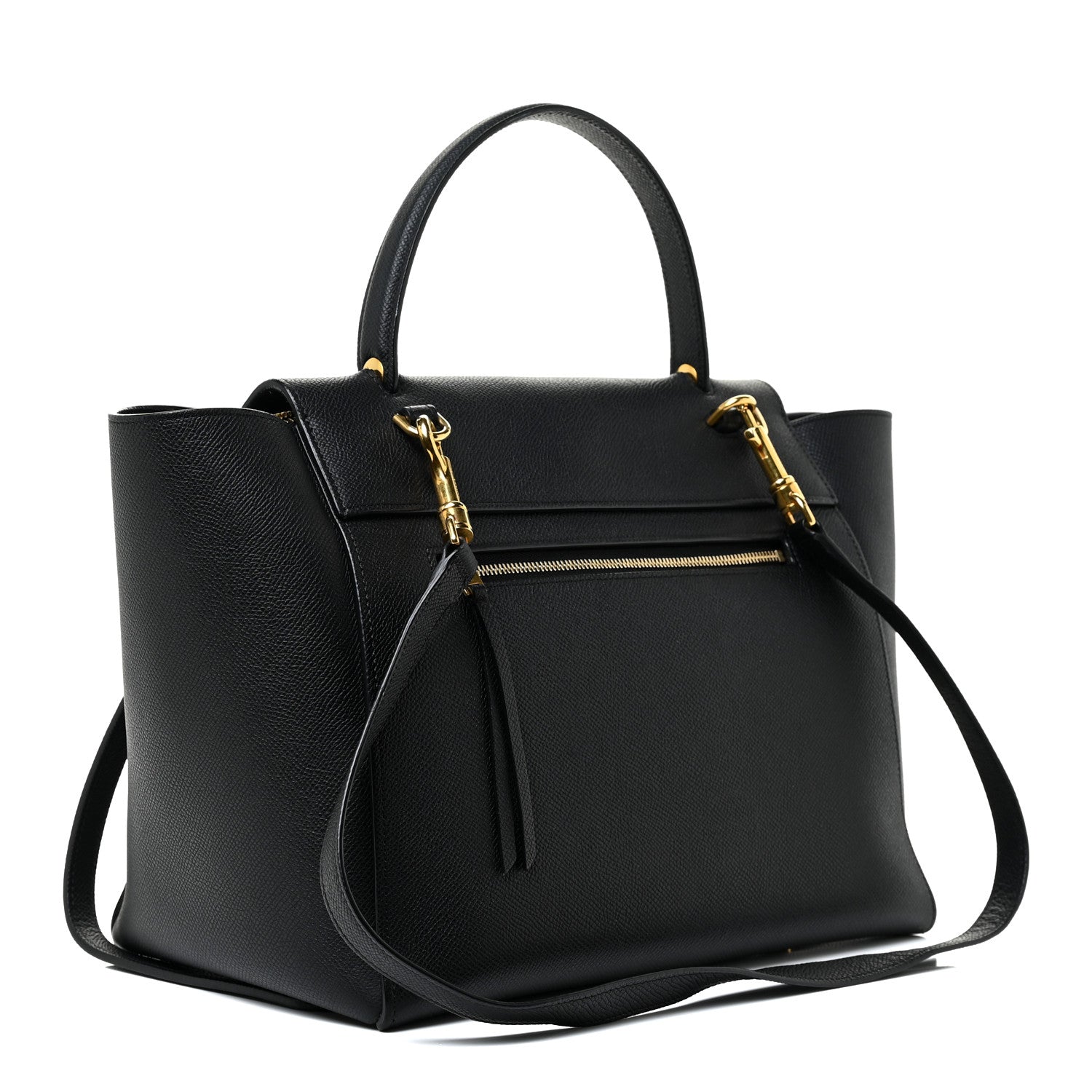 Celine Grained Calfskin Mini Belt Bag Black 3 of 13