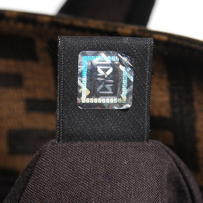 Fendi Zucca Spalmati Large Tote Tobacco 8 of 11