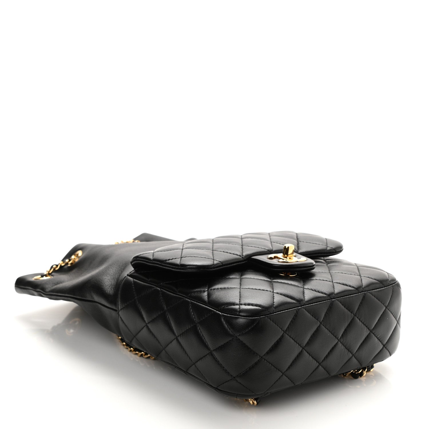 Chanel Lambskin Quilted Small in Seoul Backpack Black 4 of 10