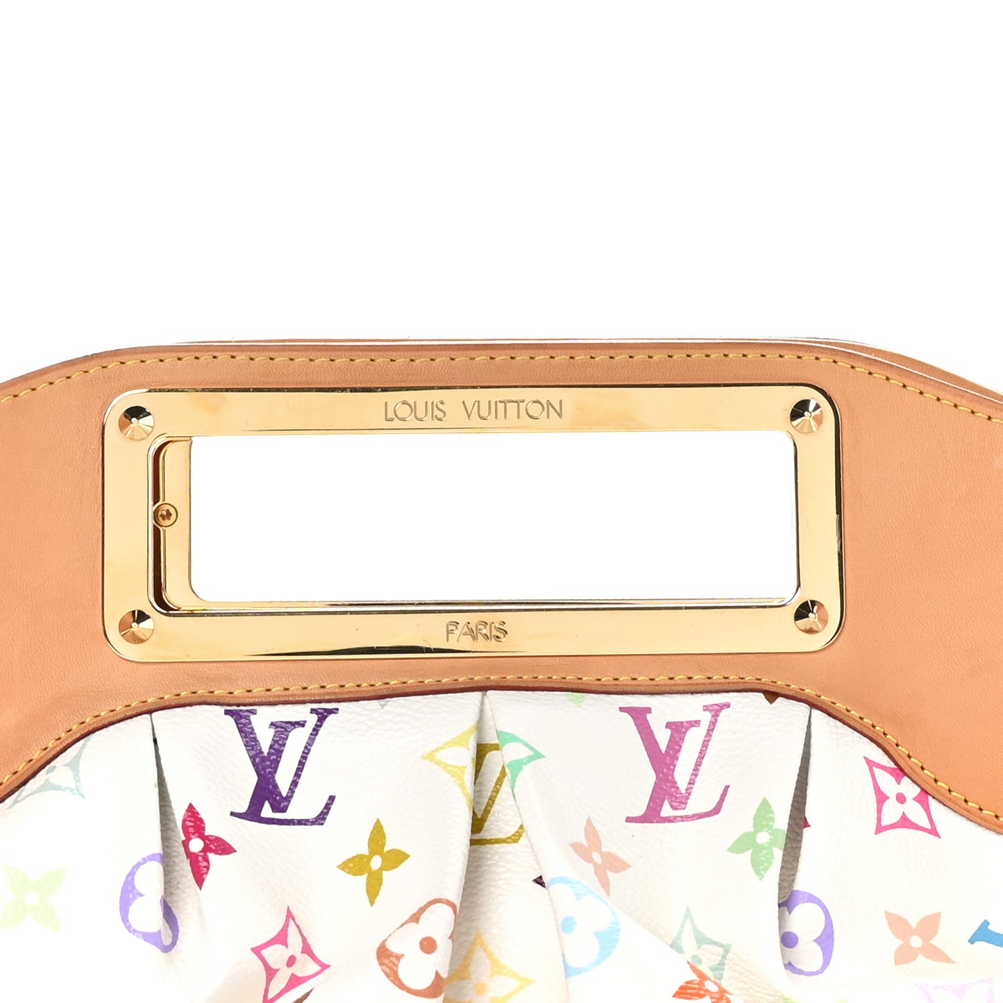 Monogram Multicolor Judy PM White