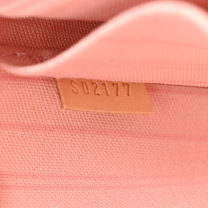 Louis Vuitton Damier Azur Neo Neverfull GM Rose Ballerine 8 of 14