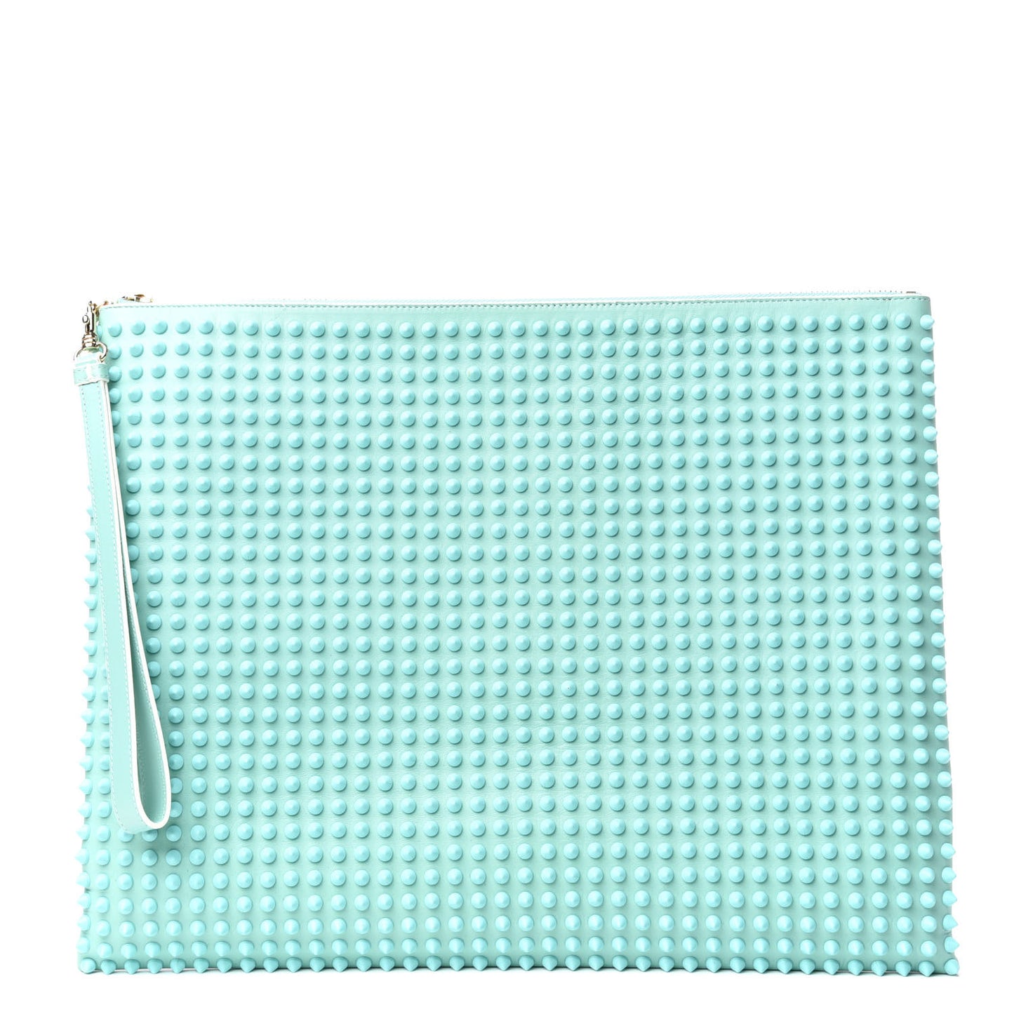 Peter Spikes Medium Pouch Turquoise