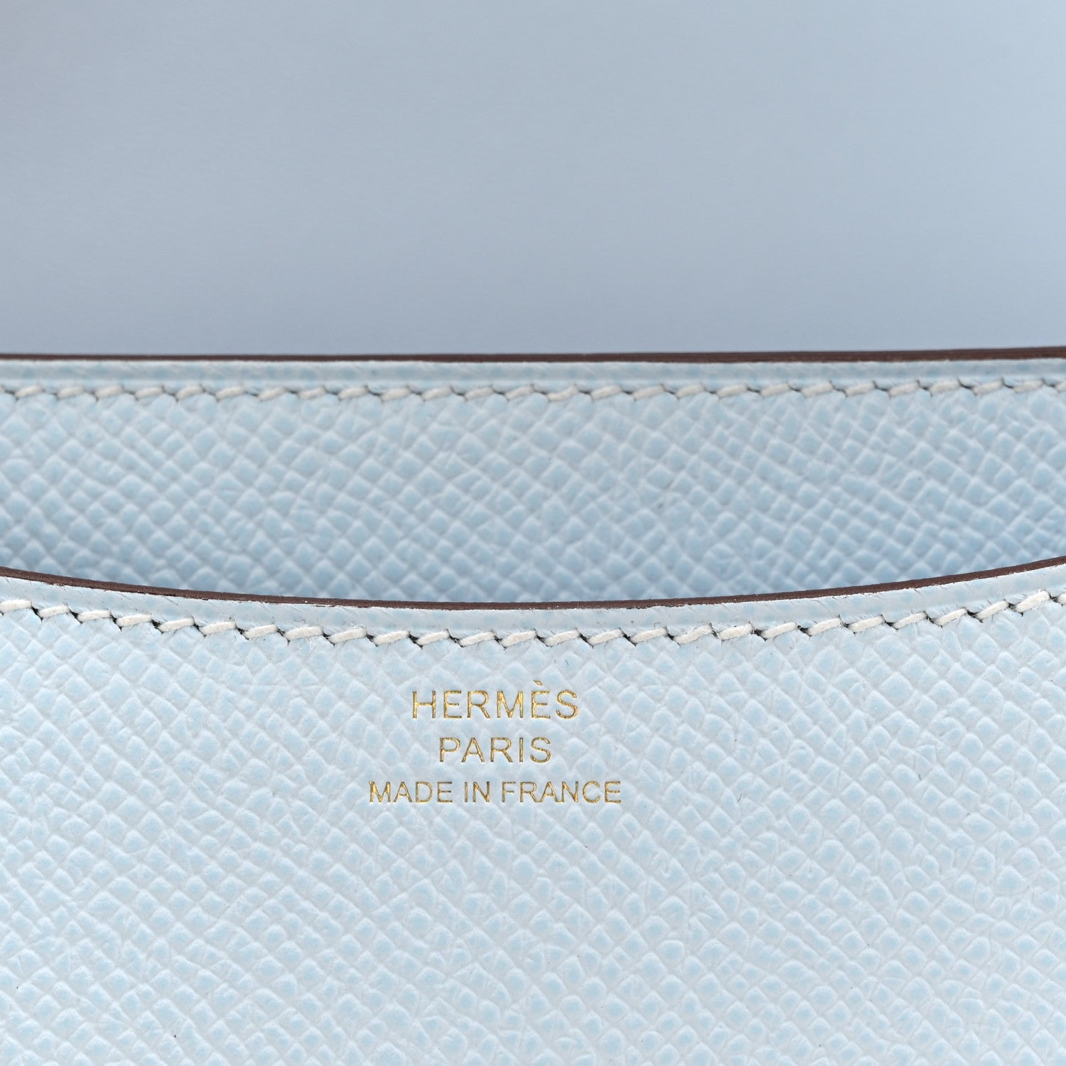 Hermes Epsom Constance 18 Bleu Brume 6 of 11