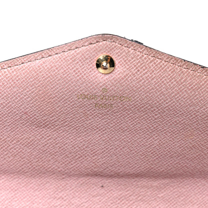 Louis Vuitton Monogram Sarah Wallet NM Rose Ballerine 6 of 22