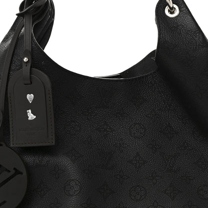 Louis Vuitton Mahina Carmel Hobo Black 7 of 13