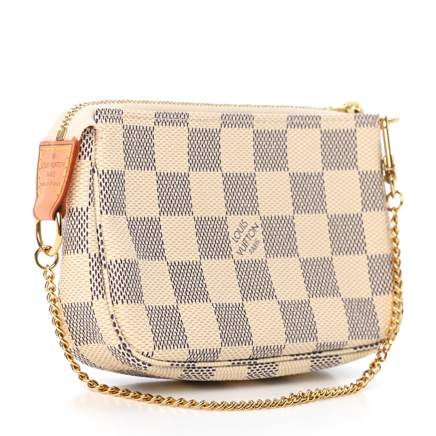 Louis Vuitton Damier Azur Mini Pochette Accessories 4 of 7