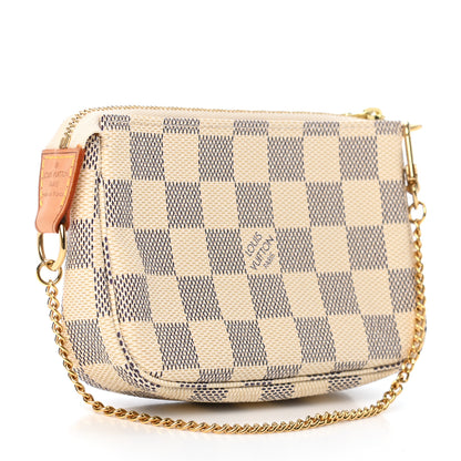 Louis Vuitton Damier Azur Mini Pochette Accessories 4 of 7