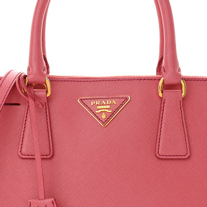 Prada Saffiano Lux Medium Promenade Tote Peonia 8 of 11
