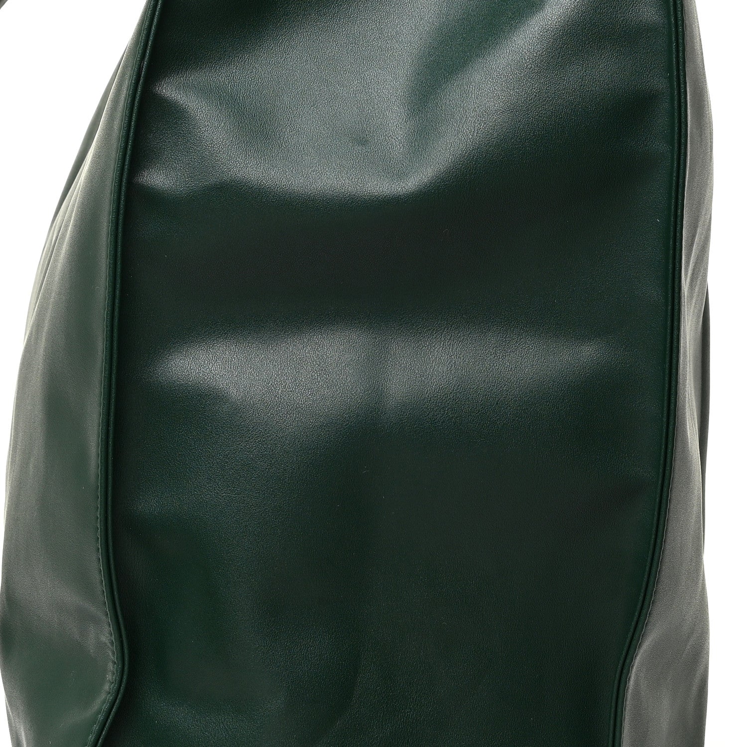 Telfar Vegan Leather Large Shopping Bag Dark Olive 16 of 19
