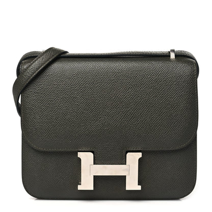 Hermes Epsom Constance 18 Vert De Gris 1 of 12