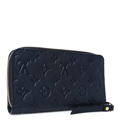 Louis Vuitton Empreinte Zippy Organizer Wallet Black 3 of 7