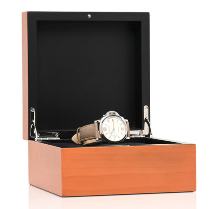 Panerai Stainless Steel Calfskin 38mm Luminor Piccolo Due Automatic Watch PAM01043 5 of 5
