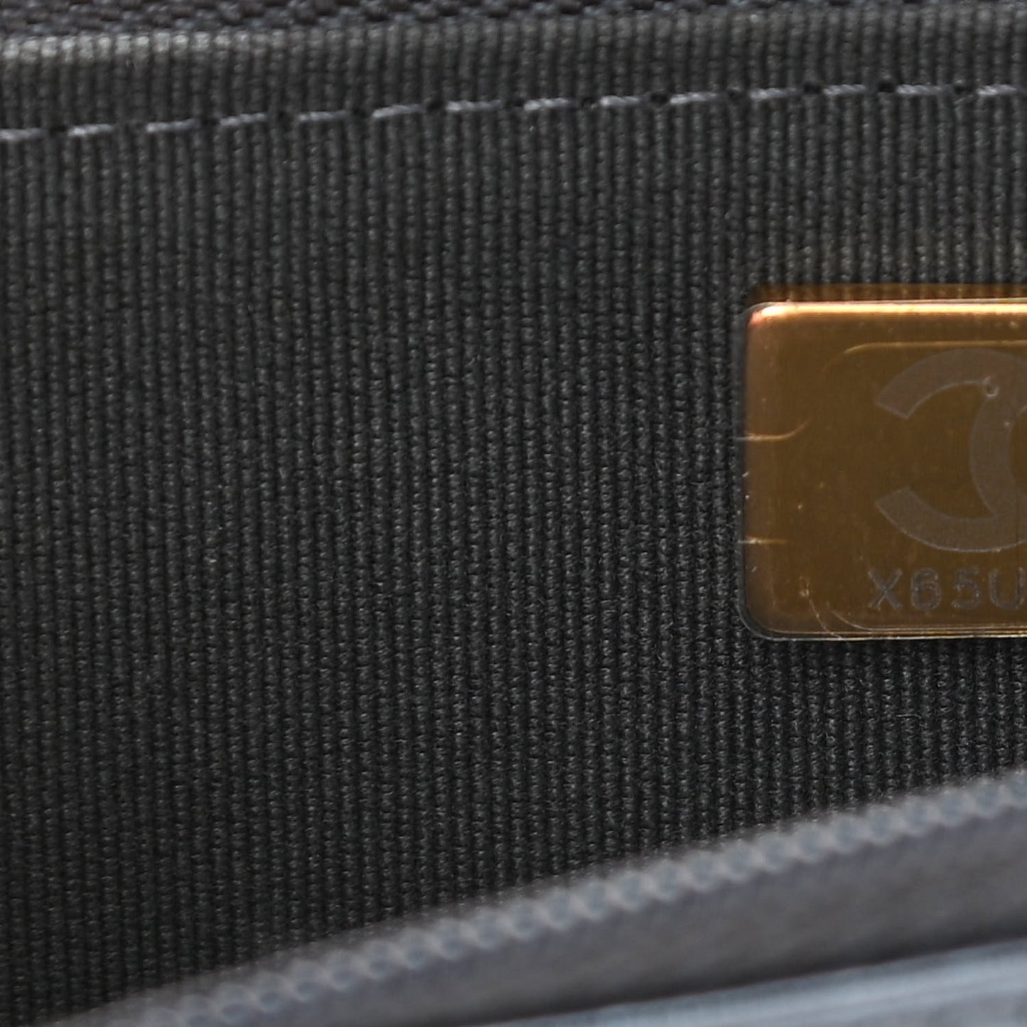 Metallic Lambskin Wallet On Chain WOC Blue