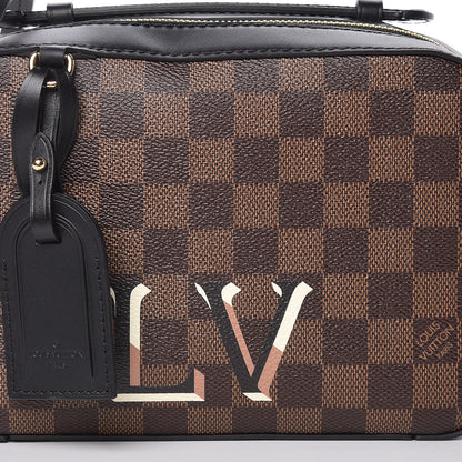 Louis Vuitton Damier Ebene Santa Monica Black 10 of 11