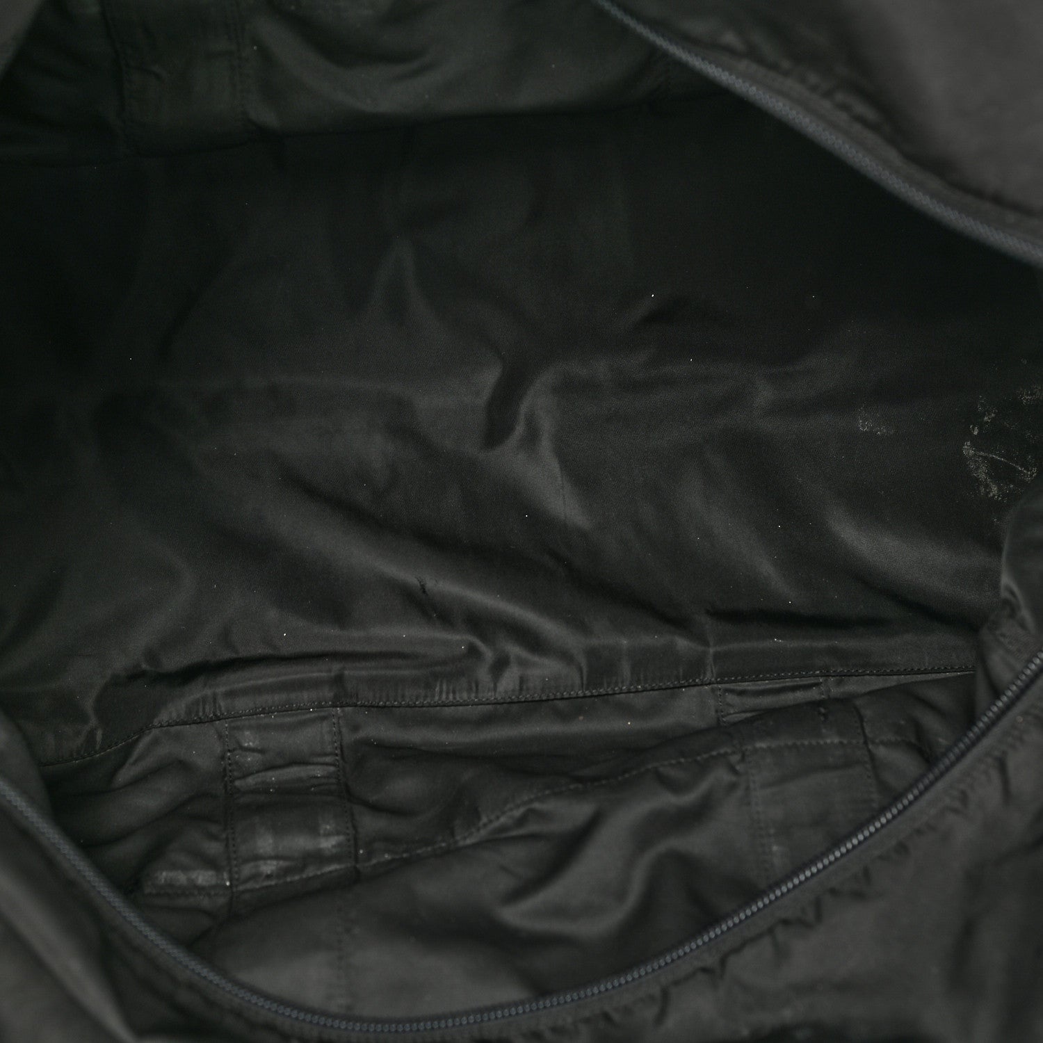 Prada Tessuto Nylon Saffiano Viaggio Duffle Black 5 of 14