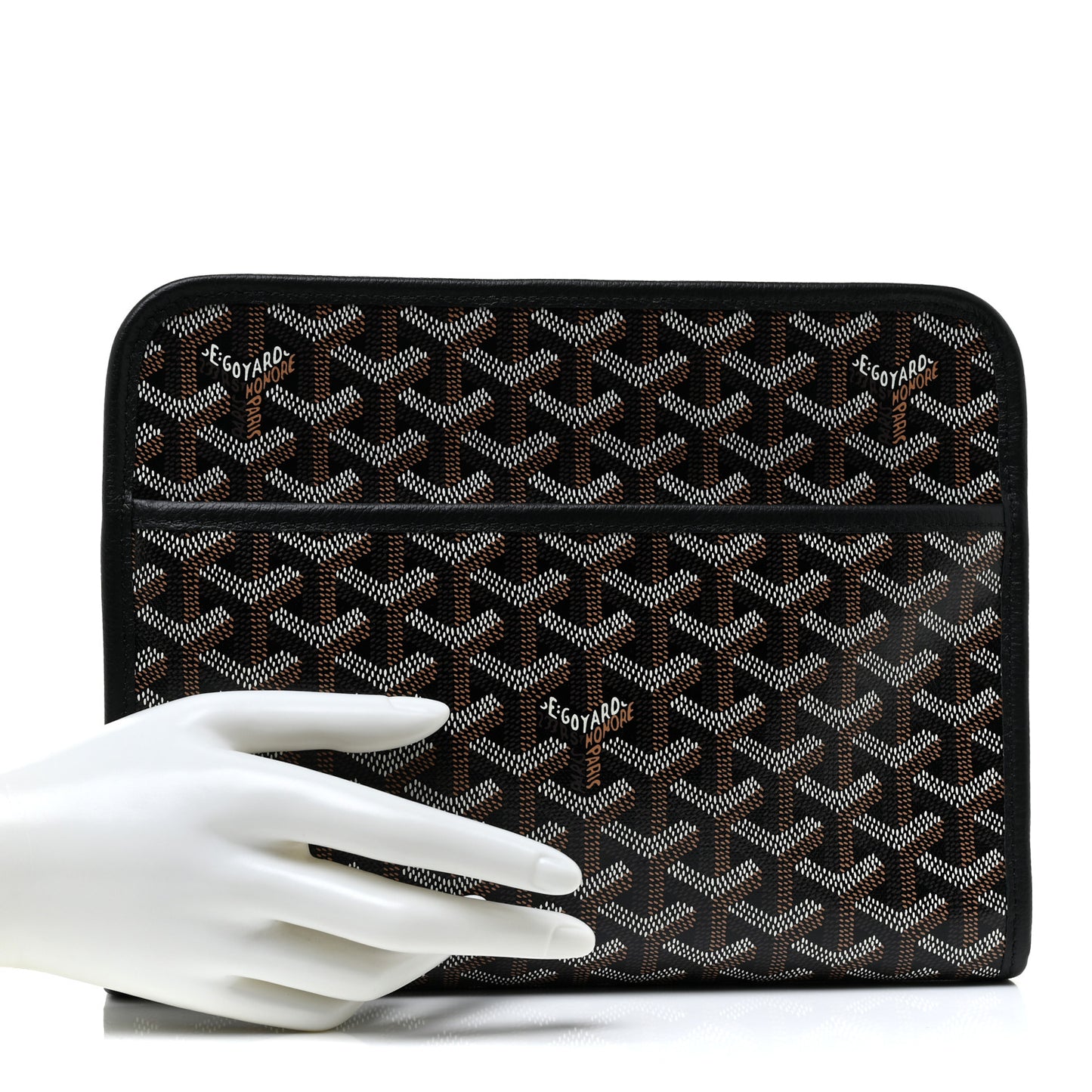 Goyardine Jouvence MM Toiletry Pouch Black