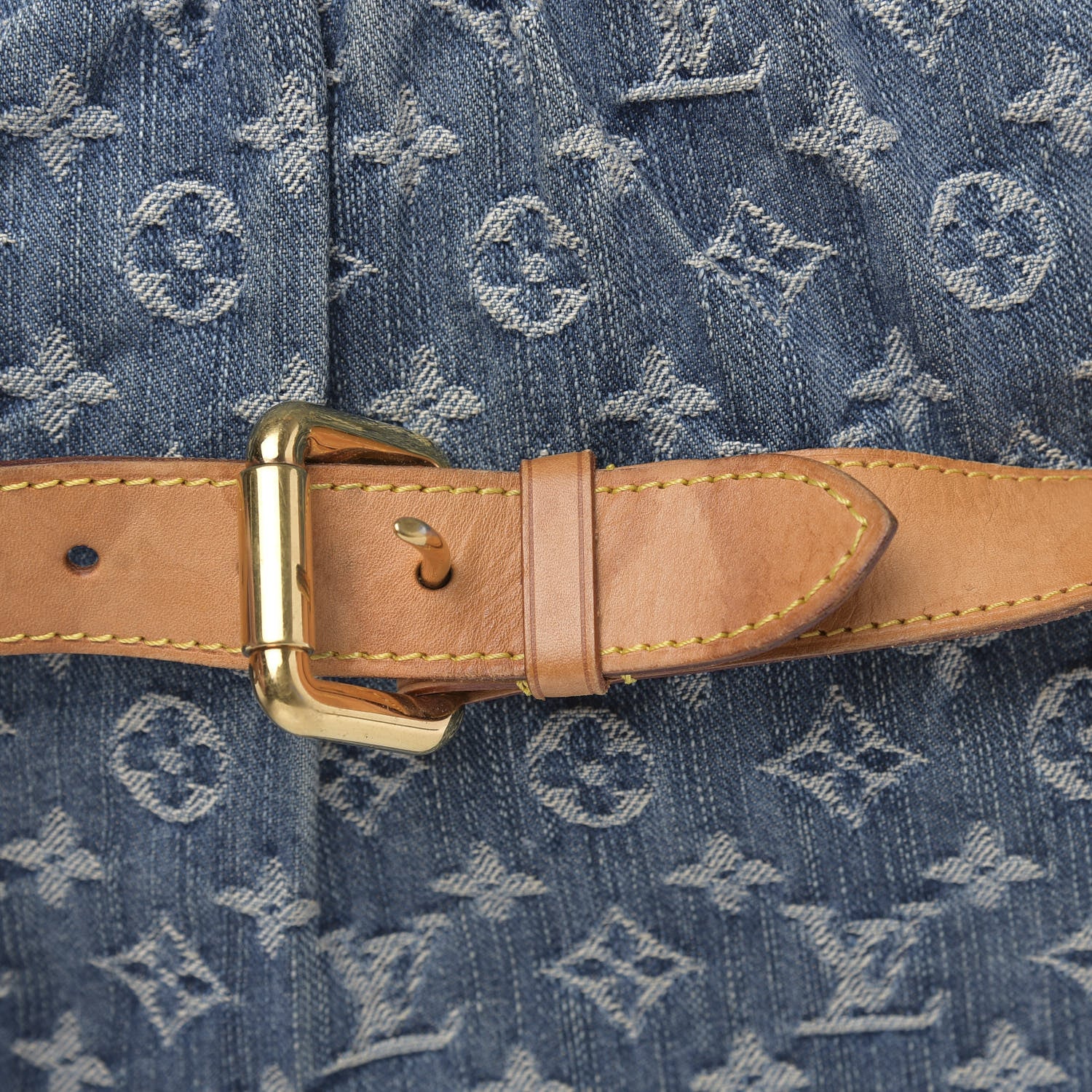 Louis Vuitton Denim Neo Cabby GM Blue 16 of 17