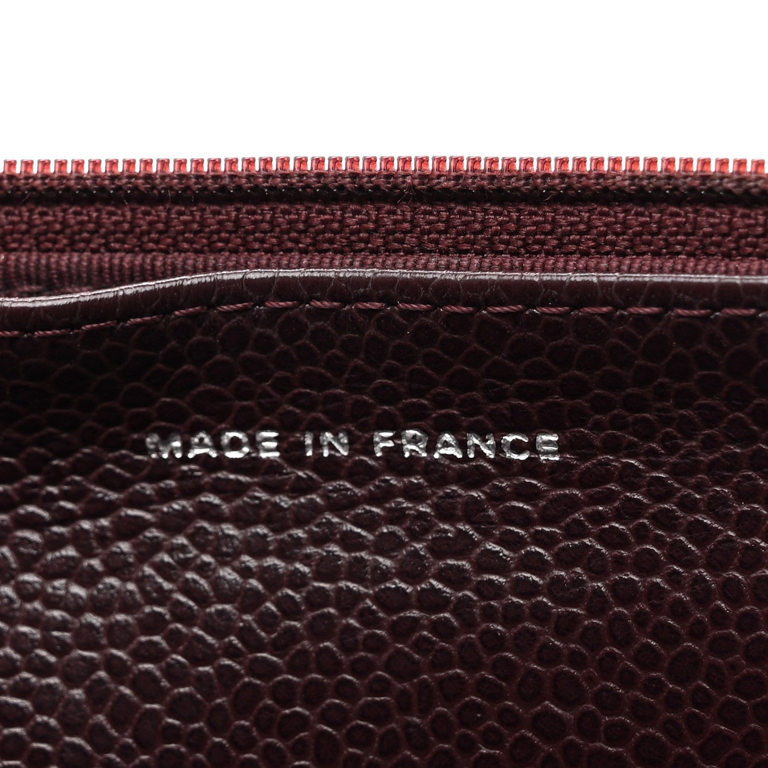 Chanel Caviar Timeless CC Wallet On Chain WOC Dark Brown 7 of 17