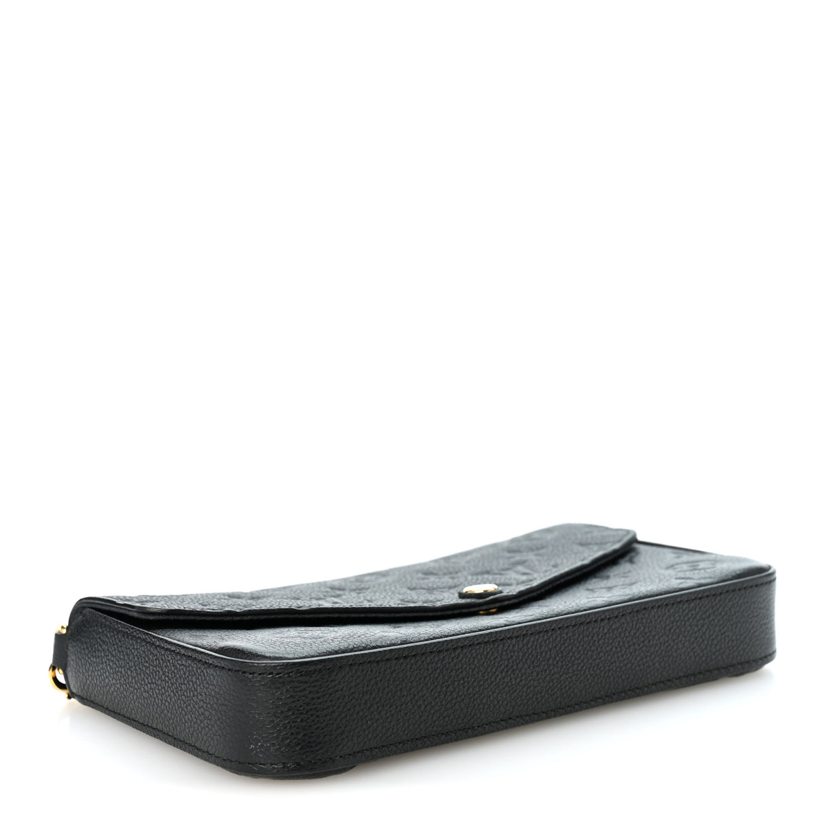 Louis Vuitton Empreinte Pochette Felicie Chain Wallet Black 5 of 11