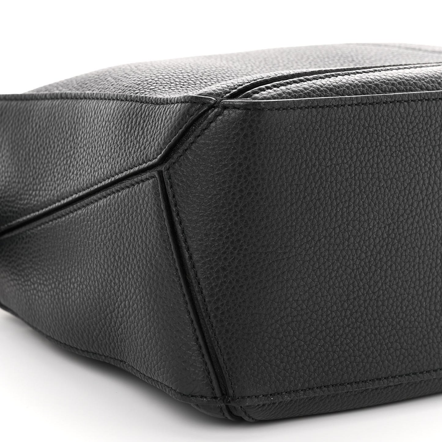 Calfskin Small Puzzle Bag Midnight Blue Black