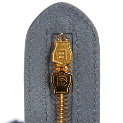 Balenciaga Chevre Gold Metallic Edge Hardware Town Bleu Acier 7 of 14