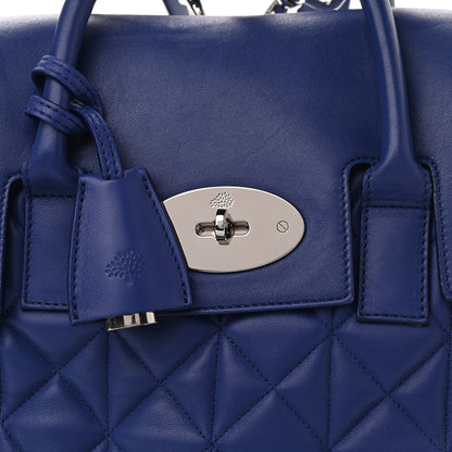 Mulberry Nappa Quilted Medium Cara Delevingne Convertible Bag Indigo 9 of 13