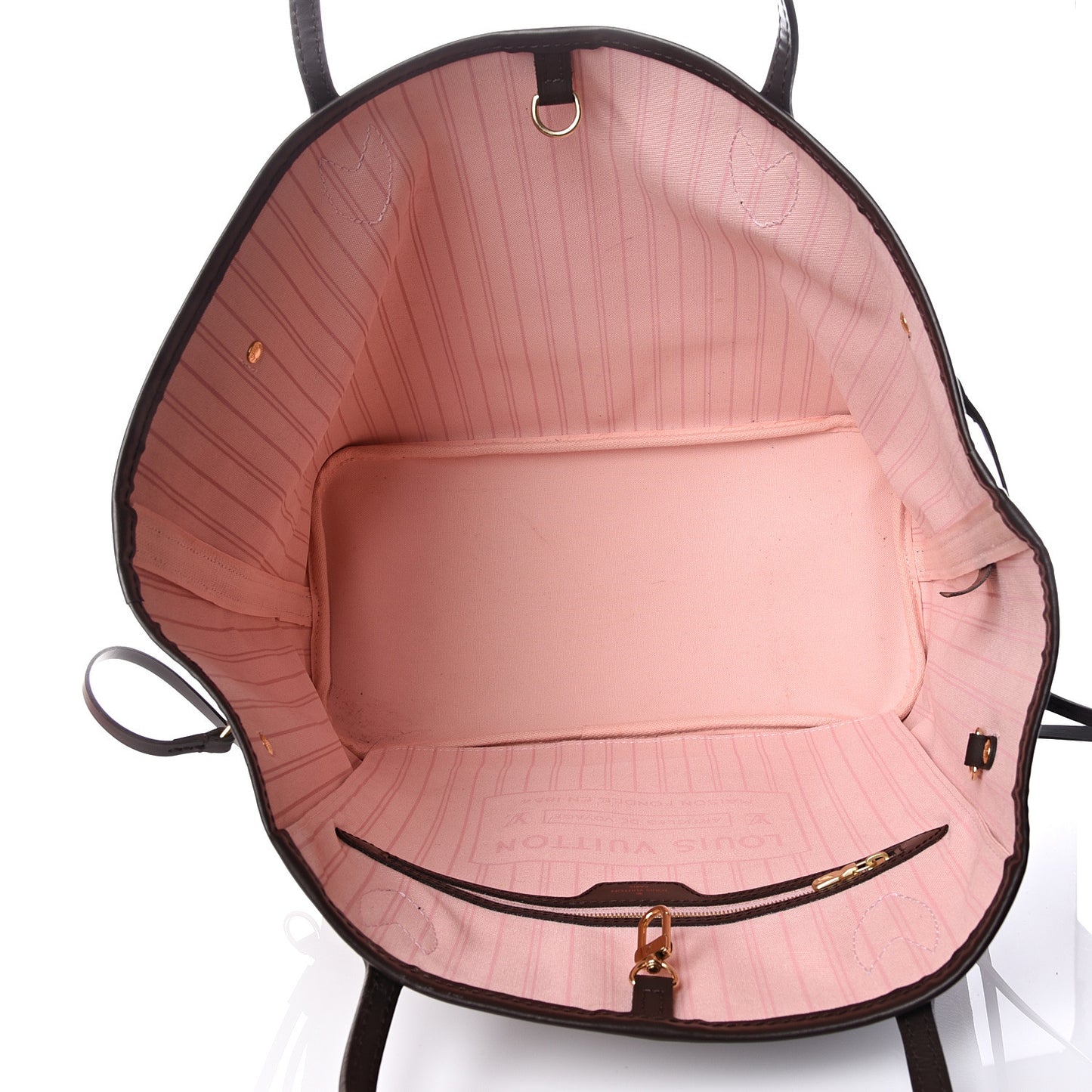 Damier Ebene Neo Neverfull MM Rose Ballerine