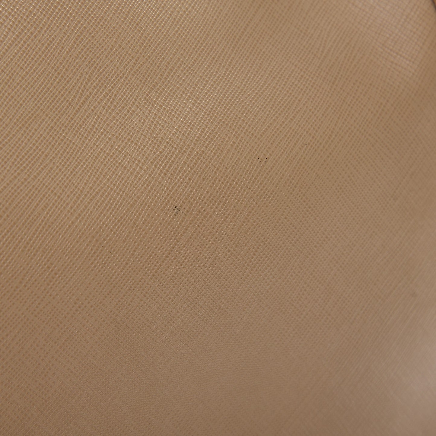 Saffiano Lux Large Tote Sabbia