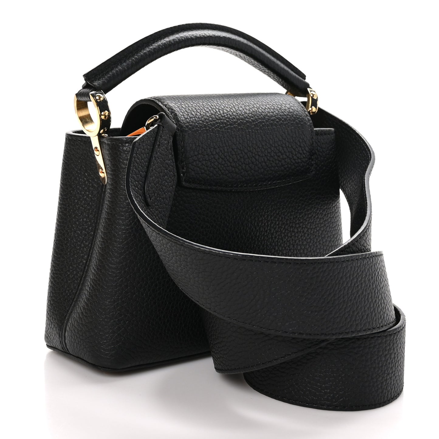 Taurillon Mini Capucines Black