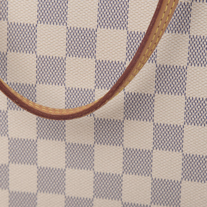 Louis Vuitton Damier Azur Neo Neverfull MM Rose Ballerine 13 of 13