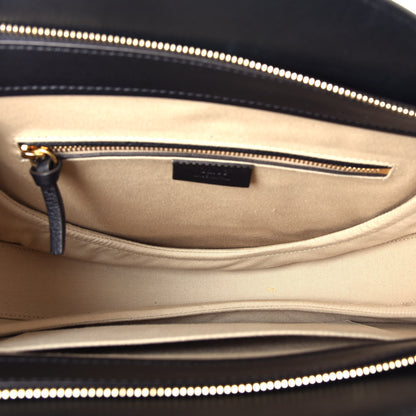Chloe Calfskin Suede Medium Pixie Bag Full Blue 5 of 8