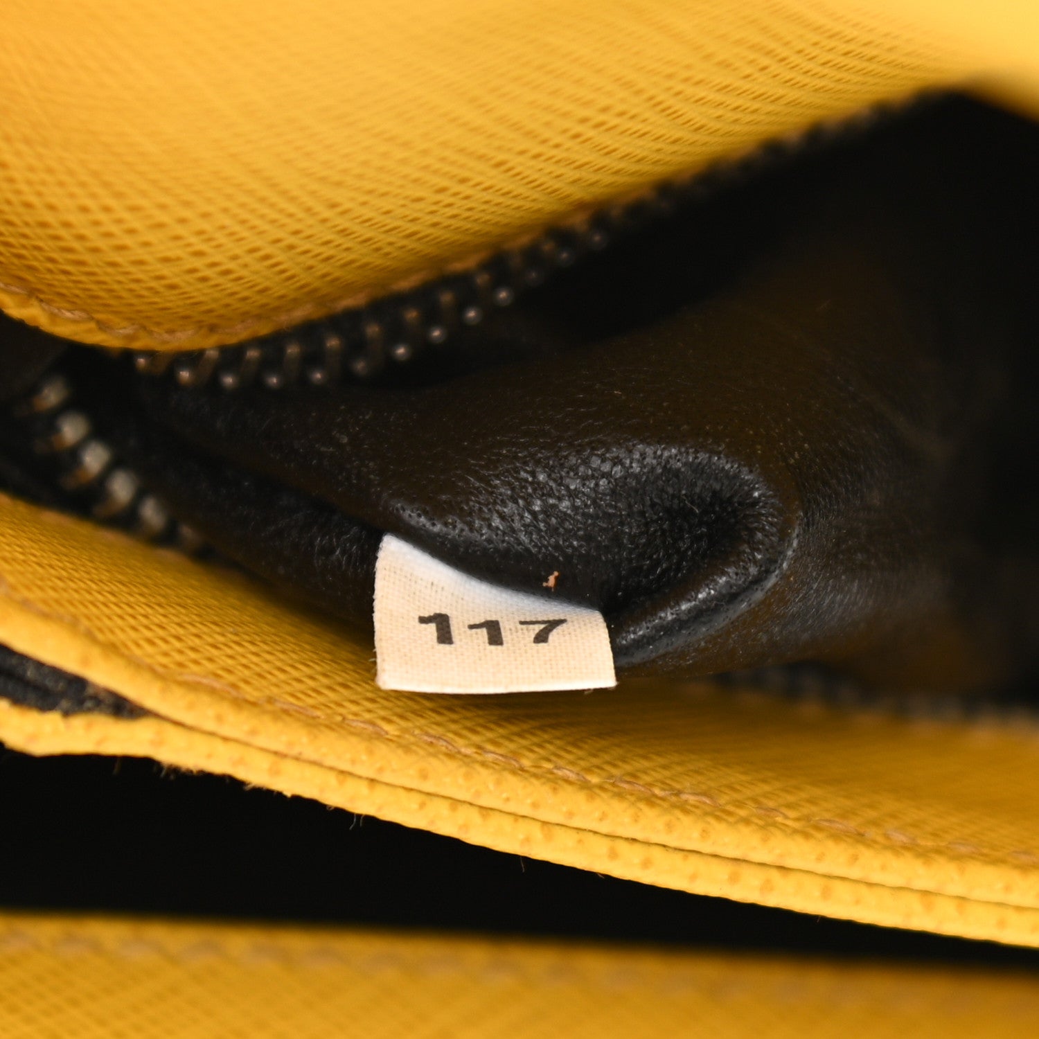 Prada Saffiano Chain Shoulder Bag Sole 7 of 12