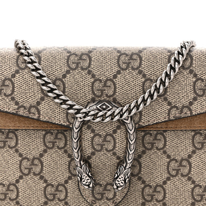Gucci GG Supreme Monogram Super Mini Dionysus Shoulder Bag Taupe 8 of 10