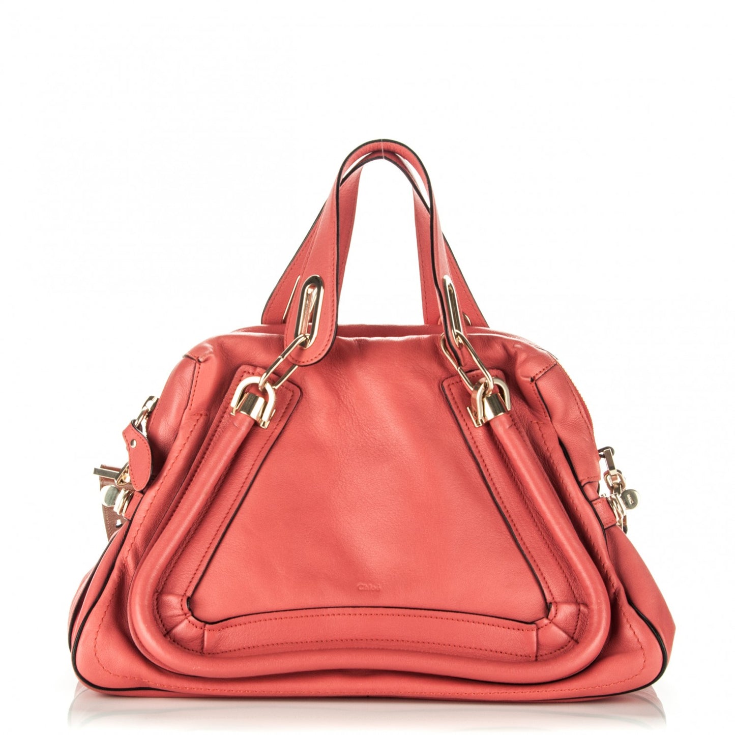 Calfskin Medium Military Paraty Coral