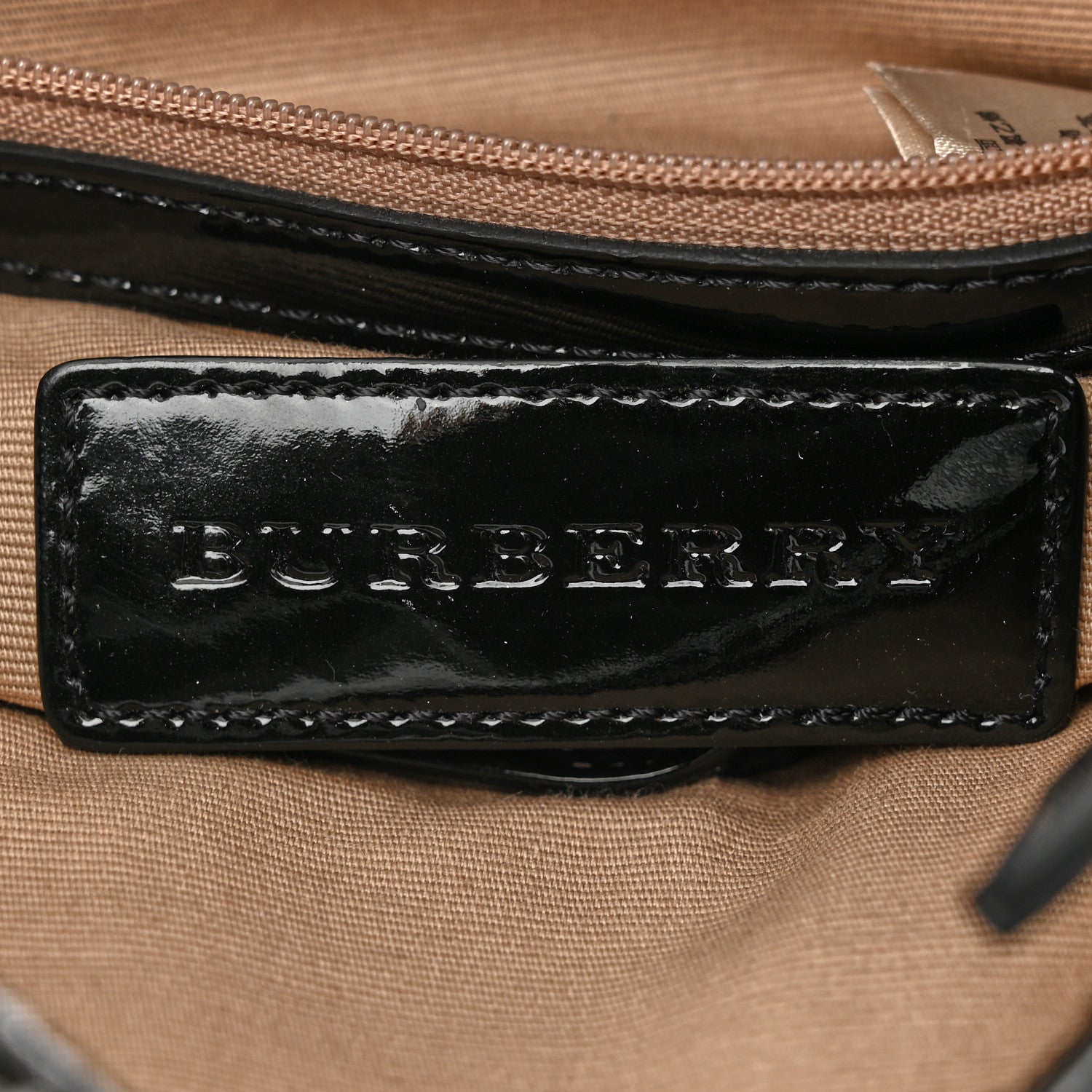 Burberry Patent Nova Check Dryden Crossbody Bag Black 6 of 18