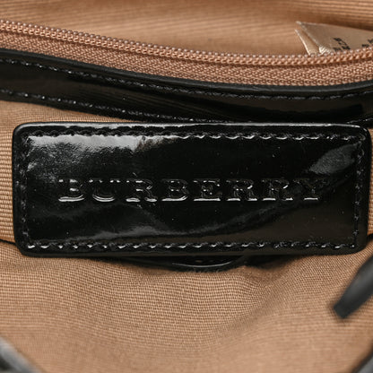 Burberry Patent Nova Check Dryden Crossbody Bag Black 6 of 18