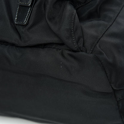 Prada Nylon Vela Medium Backpack Black 10 of 11