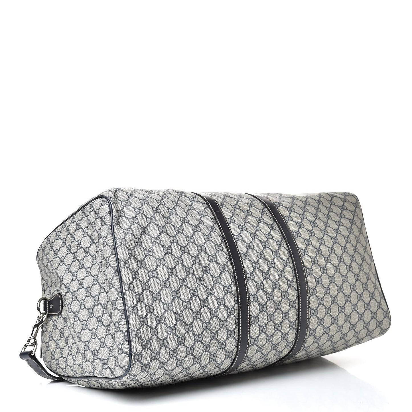 GG Plus Monogram Large Carry On Duffle Bag Navy