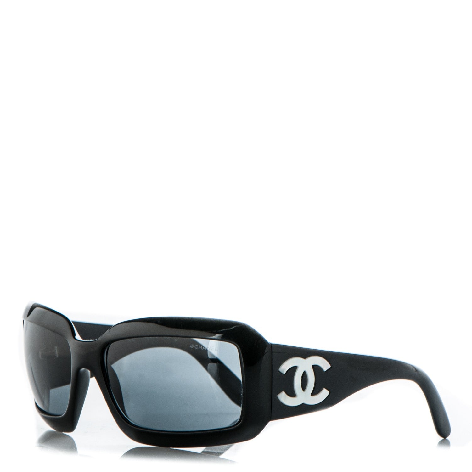 Chanel Mother of Pearl CC Sunglasses 5076-H Black 1 of 6
