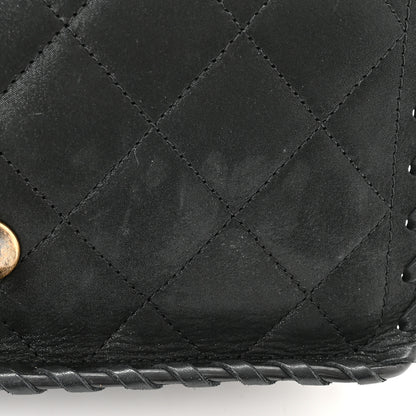 Chanel Iridescent Calfskin Small Happy Stitch Flap Black 14 of 14