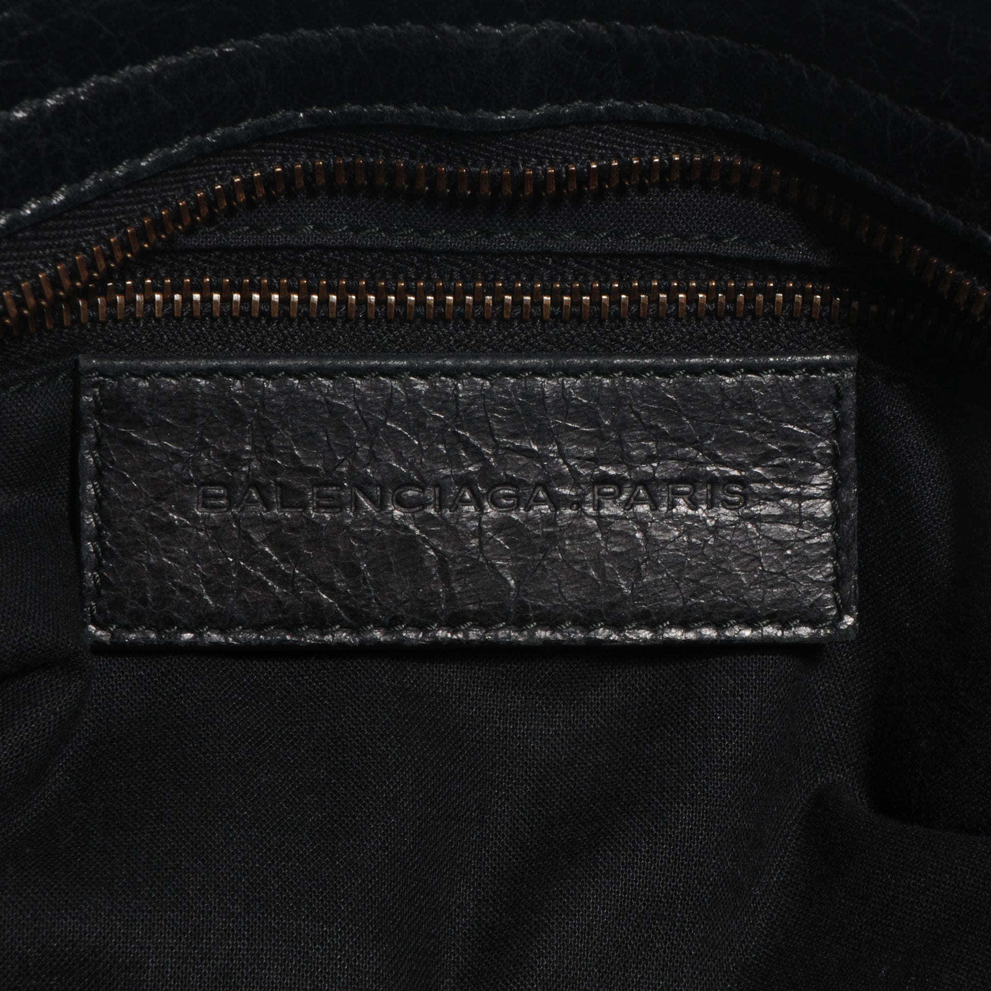 Balenciaga Agneau Perforated City Black 6 of 9