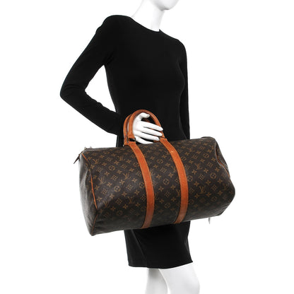 Louis Vuitton Monogram Keepall 45 2 of 25